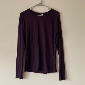 Athleta Seamless Long Sleeve Momentum Women’s Large